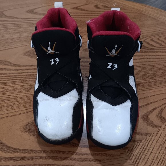 Nike Air Jordan 8 Retro Paprika Sneakers Youth Size 2 - Picture 3 of 8
